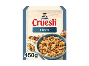 Cruesli 4 noten Quaker 450 gram